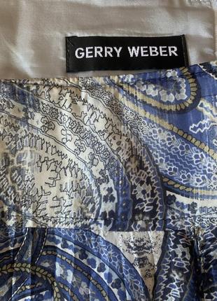 Блуза и юбка натуральный шелк gerry weber p.42/xl2 фото