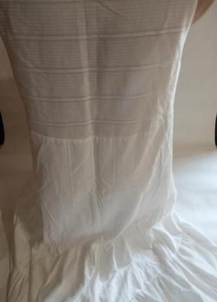 Сукня плаття платье волан оборка сарафан смужка3 фото
