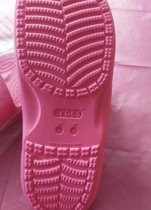 Шлепанцы crocs новые