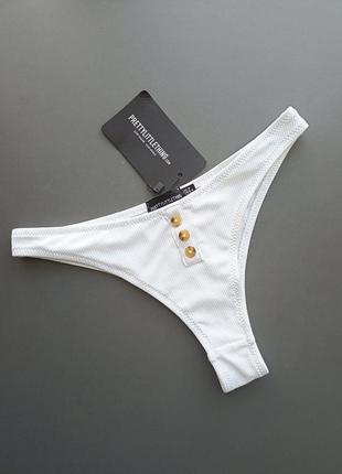 Плавки женские низ от купальника рубчик