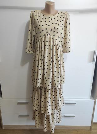 Платье ярусное свободного кроя nasty gal