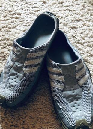 Шлепанцы, макасины adidas оригинал бренд размер 38,39