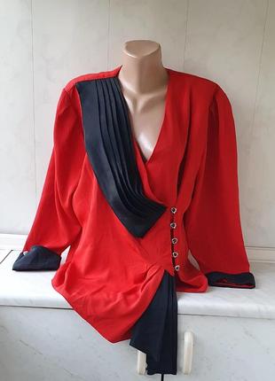 Яскрава блуза жакет
