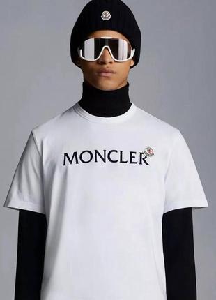Есть наложка💜мужская футболка "moncler"💜lux качество💜 оригинал 1:1💜
