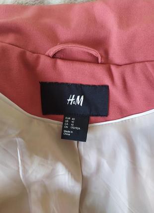 Вкорочений жакет, піджак, блейзер від бренду h&m6 фото
