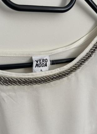 Блузка футболка vero moda вискоза, размер xl4 фото