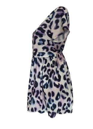 Сукня леопардова рожева3 фото