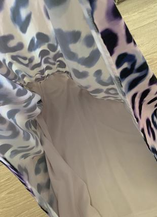 Сукня леопардова рожева9 фото