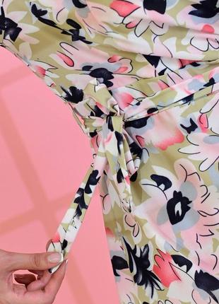 Нежное платье в модный принт (турция) 3