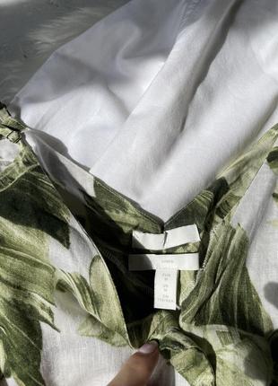 Льняная блуза h&m2 фото