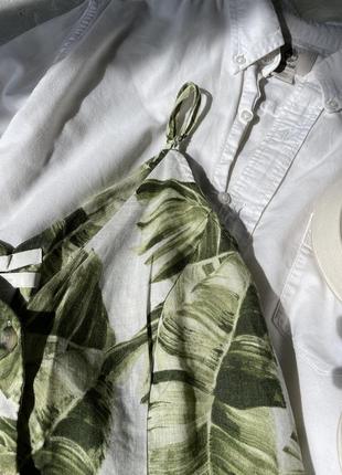 Льняная блуза h&m7 фото