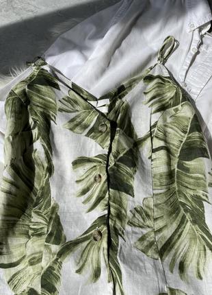 Льняная блуза h&m4 фото