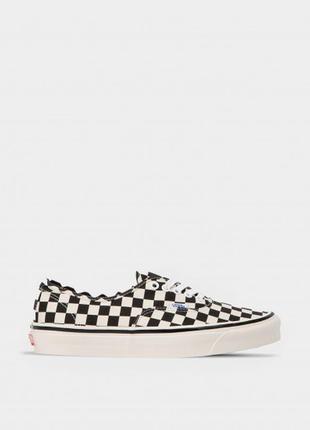 Мужские кеды vans authentic / мужские кеды венс с шахматным принтом