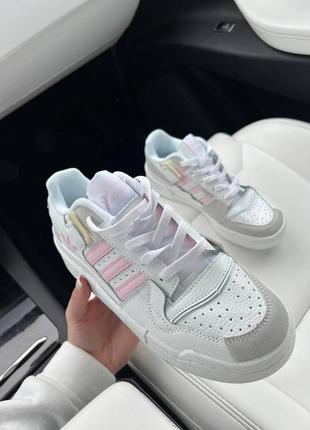 Жіночі кросівки adidas forum pink висока якість