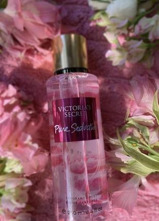 Парфюмированный спрей для тела victoria’s secret pure seduction💖