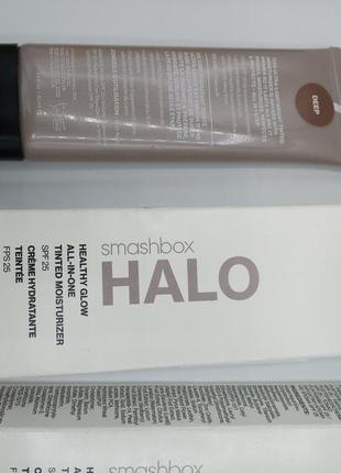 Smashbox halo healthy glow all-in-one tinted moisturizer spf 25 тональний крем3 фото