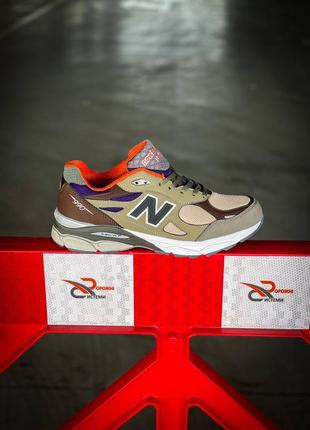 Мужские кроссовки new balance 990v3 x teddy santis 'tan orange