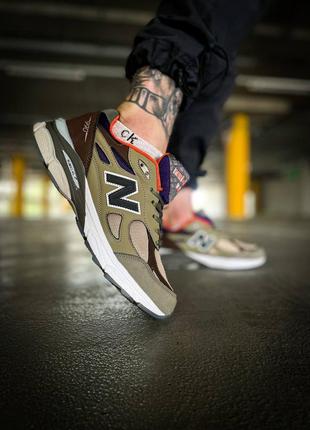 Мужские кроссовки new balance 990v3 x teddy santis 'tan orange5 фото