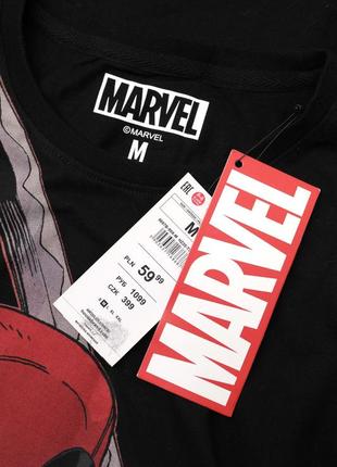 Оригинальная брендовая мужская, унисекс футболка "house" marvel дэдпул.9 фото