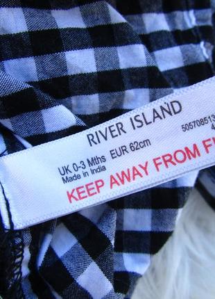 Стильная и качественная рубашка с коротким рукавом river island3 фото