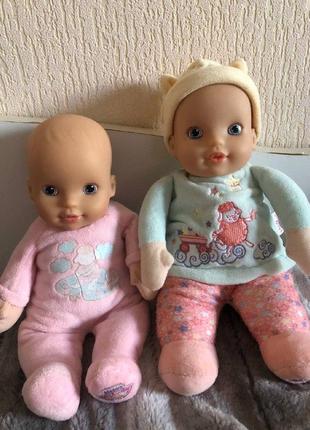 Пупс м'який annabell sweetie for babies zapf creation для малюків