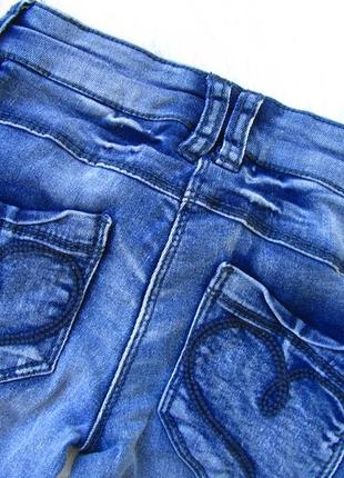 Стильные джинсы штаны брюки baby blue4 фото