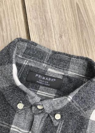 Сорочка primark рубашка у клітинку4 фото