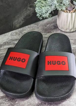 Шльопанці в стилі hugo boss6 фото