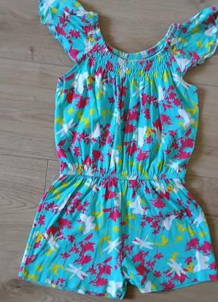 Літній сарафан з шортами для дівчинки kids/ якісний сарафанчик/ комбінезон1 фото