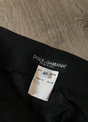 Dolce &amp; gabbana стильные шерстяные брюки штаны клеш4 фото