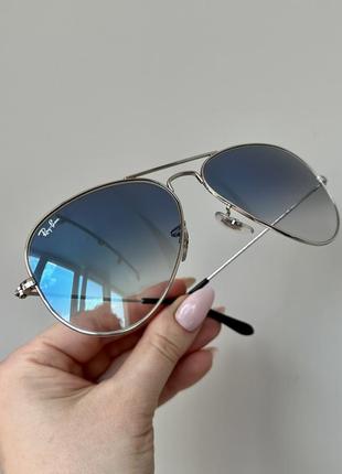 Солнцезащитные очки ray-ban aviator large metal rb30256 фото