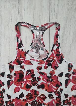 Пляжне плаття або майка туніка у квітковий принт bpc германія4 фото