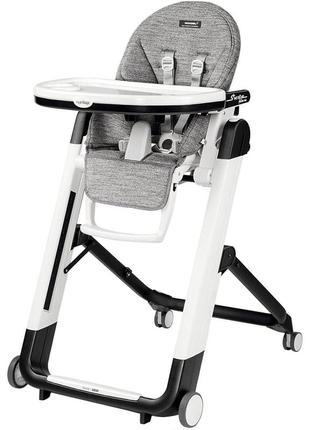 Стільчик для годування peg-perego siesta follow me wonder grey