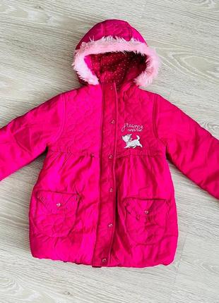 Пуховик демі розмір 110см disney