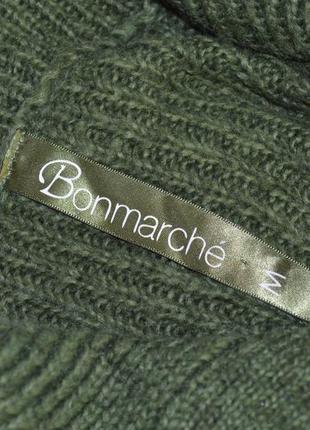 Брендовый зеленый теплый кардиган с карманами bonmarche индонезия акрил3 фото
