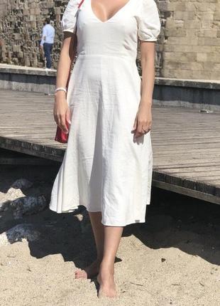 Женское летнее платье zara4 фото