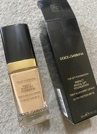 Dolce&gabbana perfect reveal lift foundation жидкая тональная основа с омолаживающим эффектом № 144.1 фото