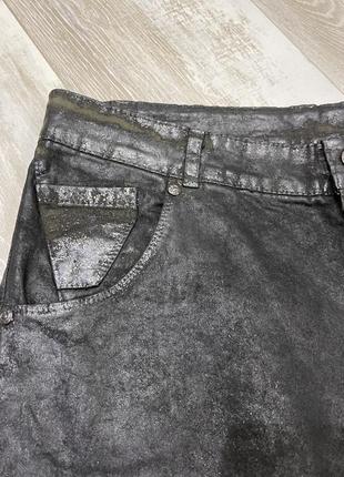 Стильные джинсы с напылением италия5 фото