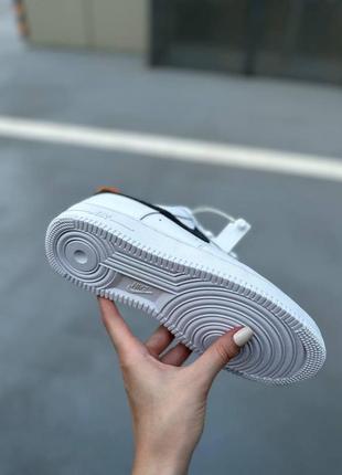 Кроссовки nike air force 1 low pivot point женские белые с черным классика классическая модель всегда в тренде2 фото