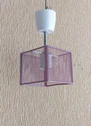 Невелика люстра світильник підвіс на 1 лампу