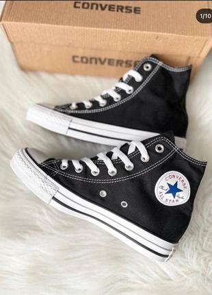 Высокие converse 36 37 38 39 40 41 42 43 конверсы кеды олл стар3 фото