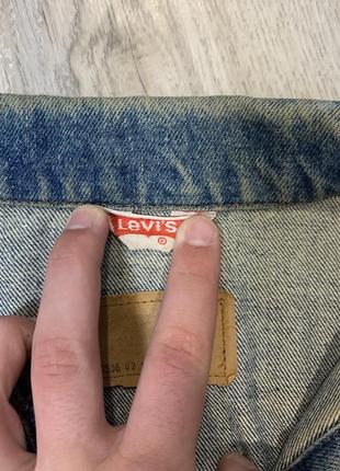 Винтажная джинсовка levi’s3 фото