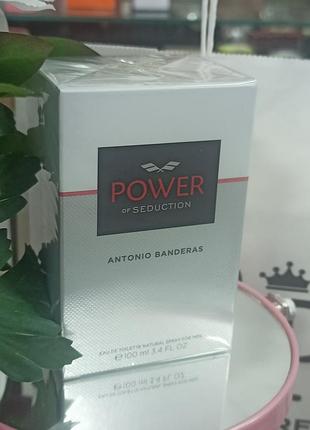 Туалетна вода для чоловіків antonio banderas power of seduction 100 мл