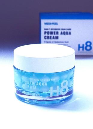 Крем з блакитними пептидними капсулами medi-peel power aqua cream