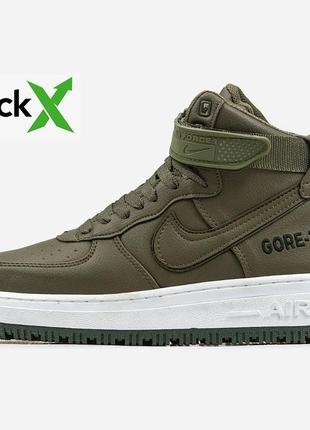 Мужские кроссовки   nike gore - tex green