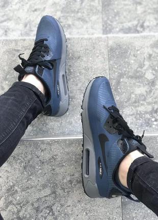 Мужские кроссовки  nike air max 90 winter blue