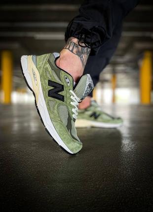 Кроссовки new balance xjjjound 990v3 "green"7 фото