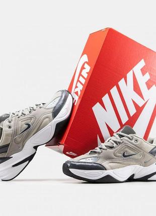 Чоловічі та жіночі кросівки nike m2k tekno grey v2