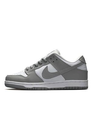 Жіночі кросівки  nike sb dunk low retro silver