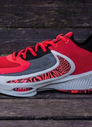 Мужские кроссовки  nike zoom freak 4 university red white black